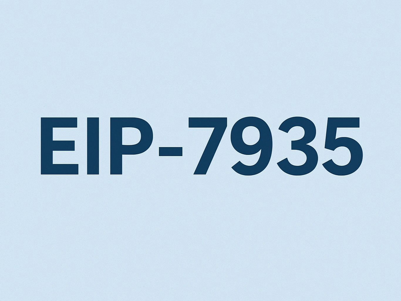 EIP-7935
