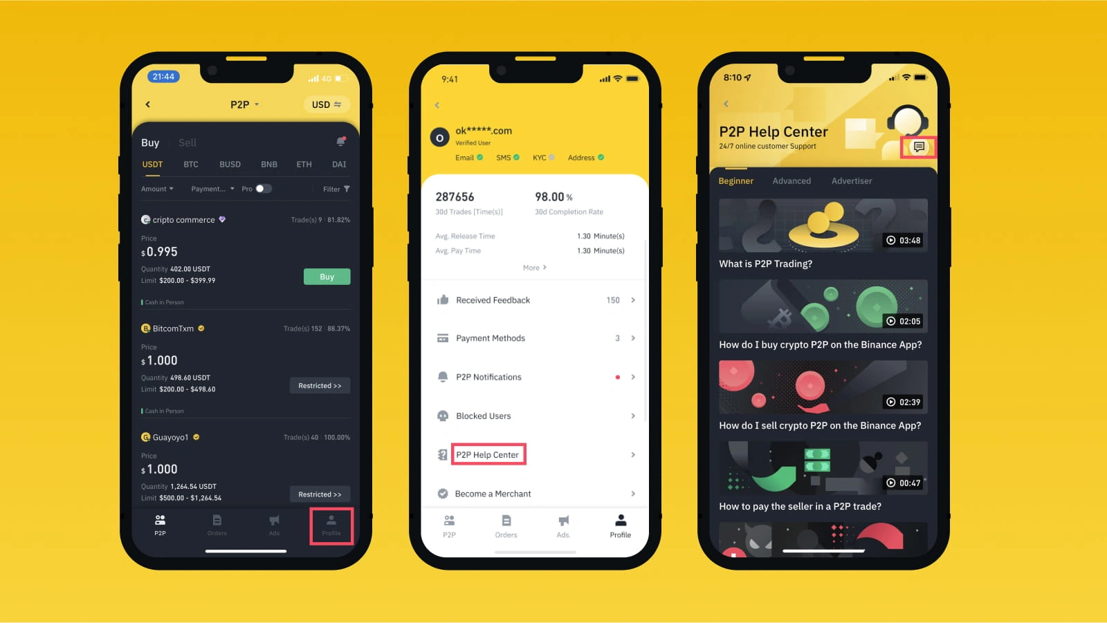 Binance P2P