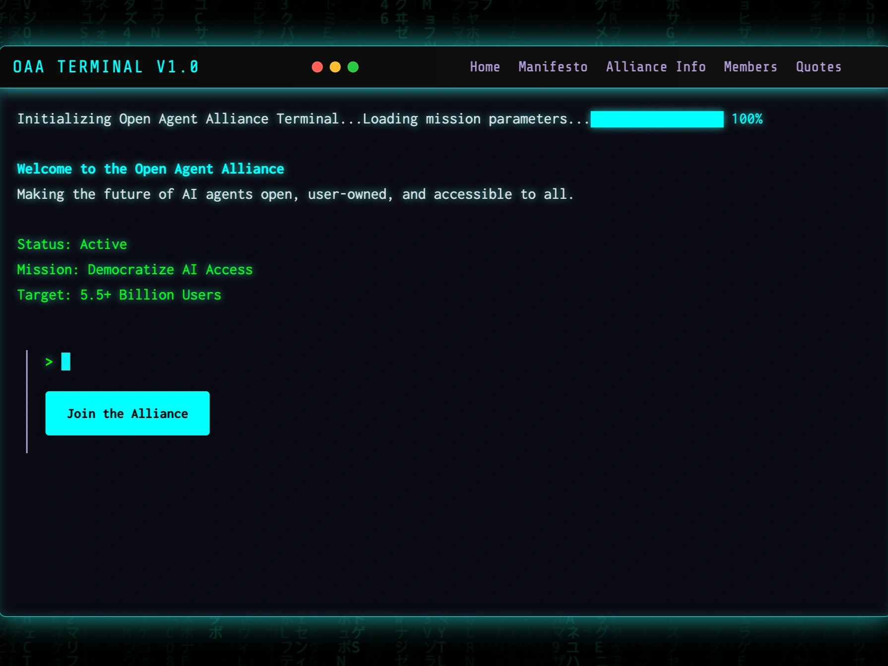 Open Agents Alliance